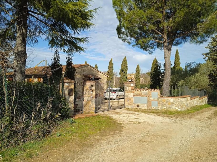 Villetta Con Parco Vicino San Gimignano Colle di Val d'Elsa Eksteriør billede