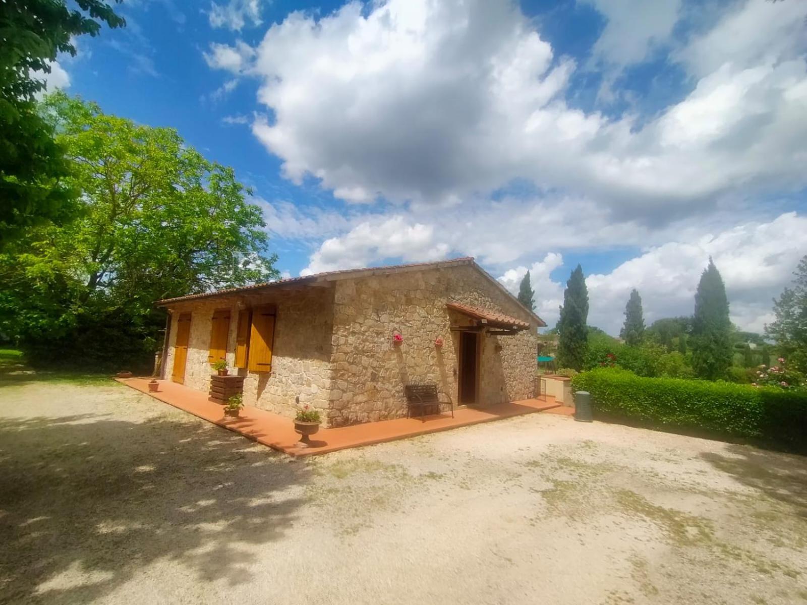Villetta Con Parco Vicino San Gimignano Colle di Val d'Elsa Eksteriør billede
